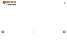Tablet Screenshot of primolandscape.com